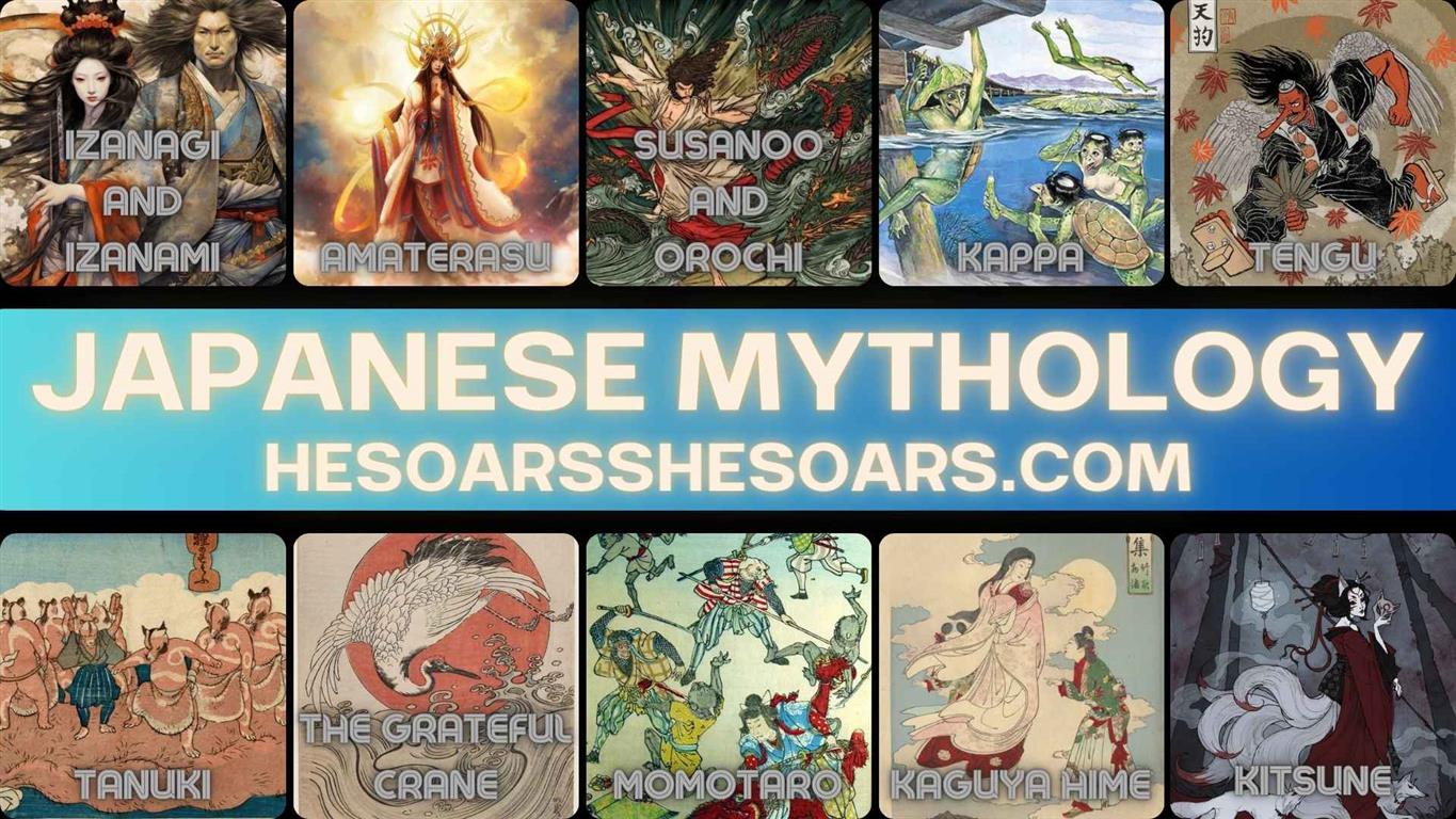 Japanese Mythology: A Tapestry of Gods, Spirits, and Legends